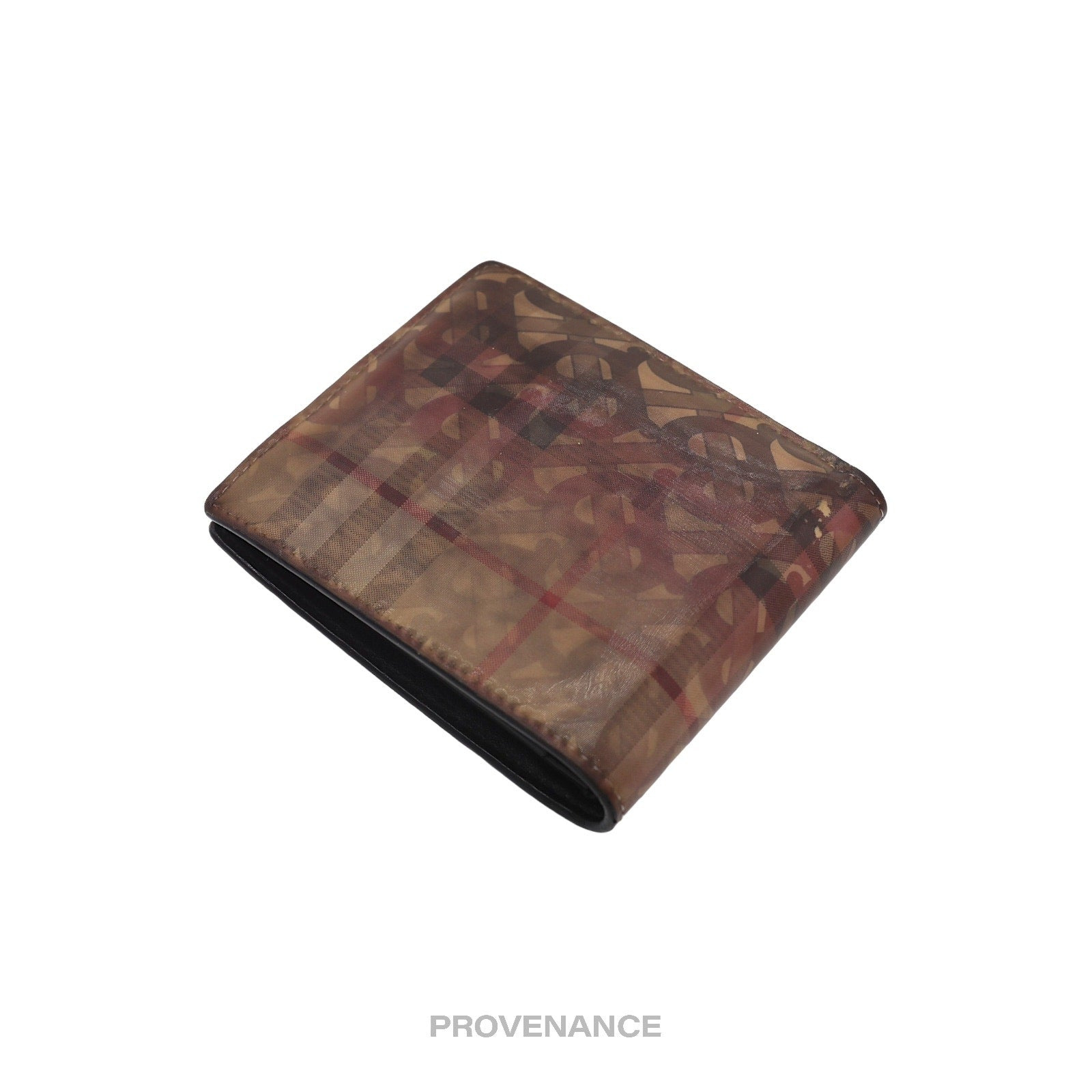 Burberry Bifold Wallet - Hologram TB Monogram Check - 3