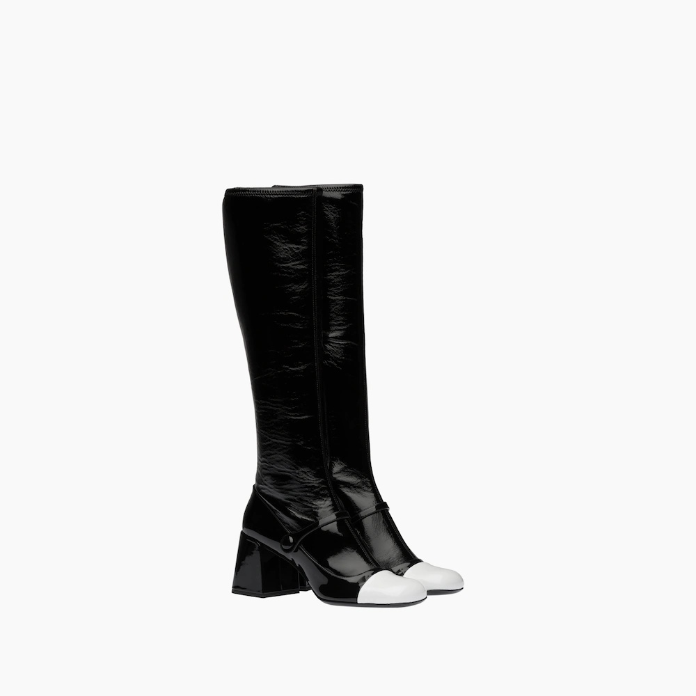 Patent leather boots - 1