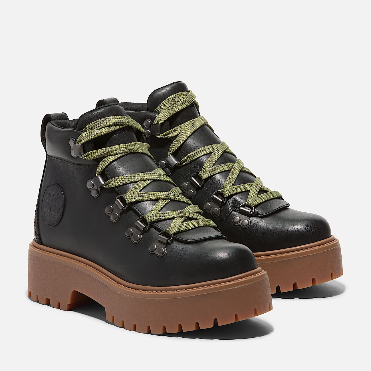 Women's Stone Street Mid Lace-Up Platform Hiker - 6