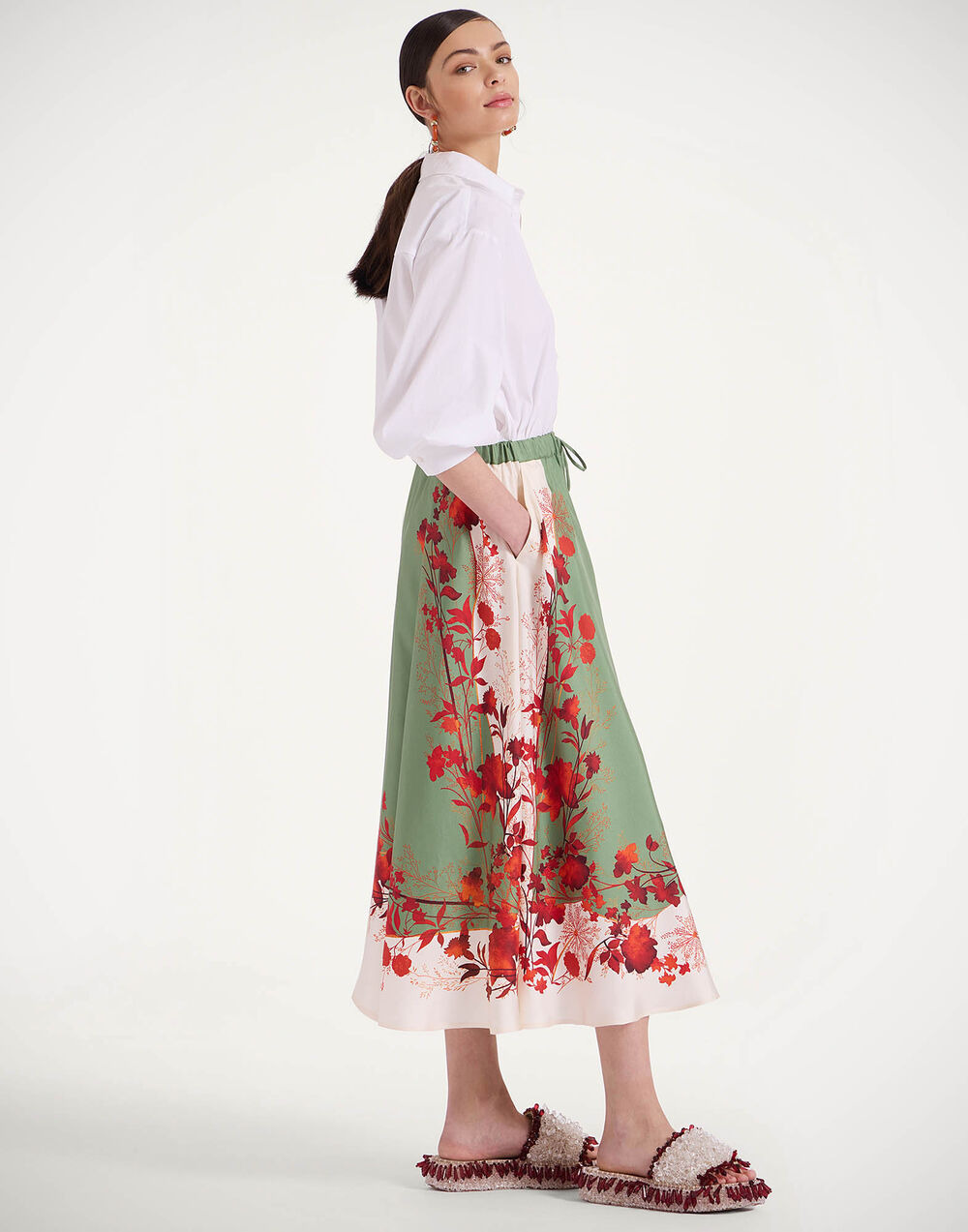 Drawstring Skirt - 6