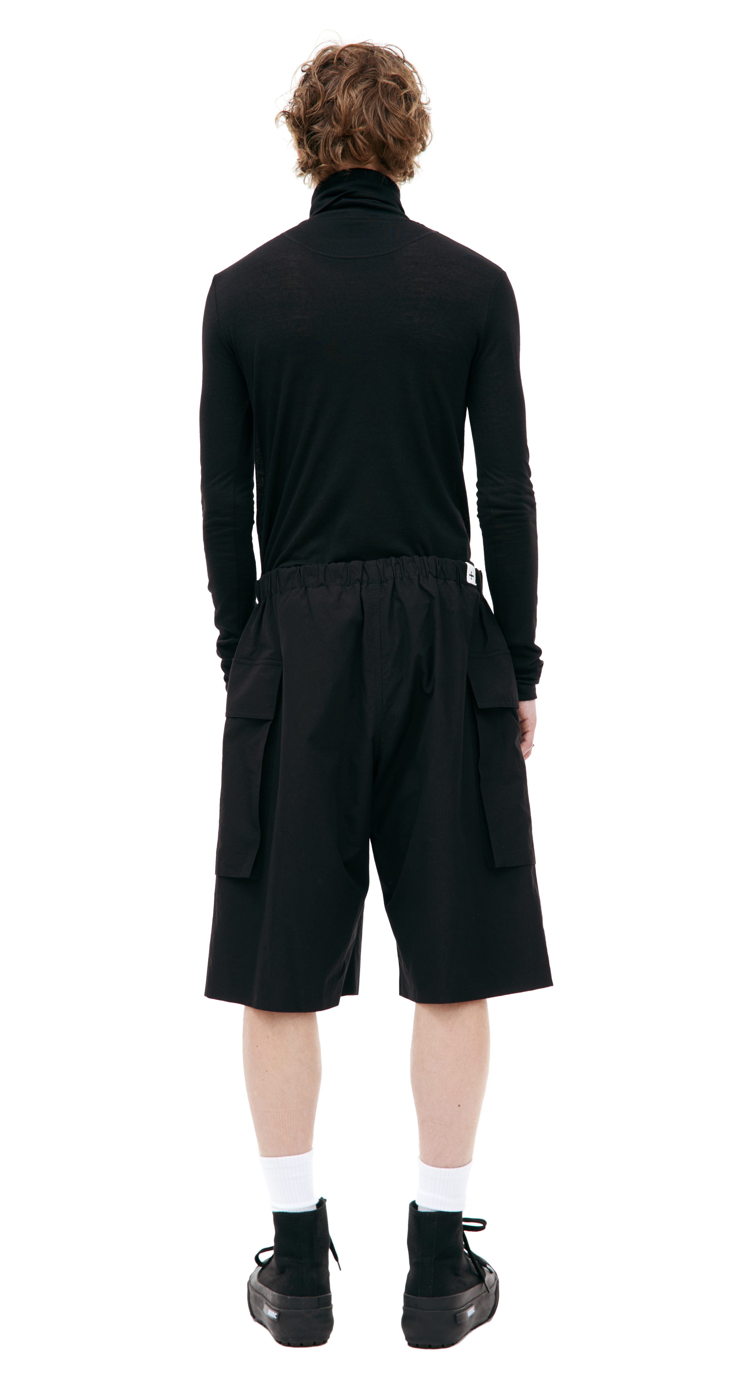 COTTON CARGO SHORTS - 3