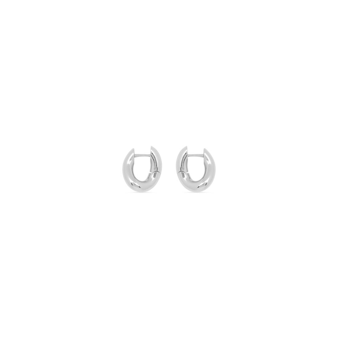 Women's Loop Xxs Earrings in Silver - 1