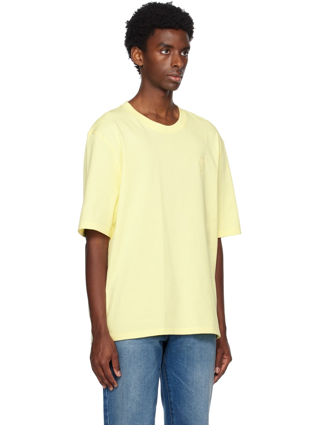 SSENSE Exclusive Yellow Ami de Cœur T-Shirt - 2
