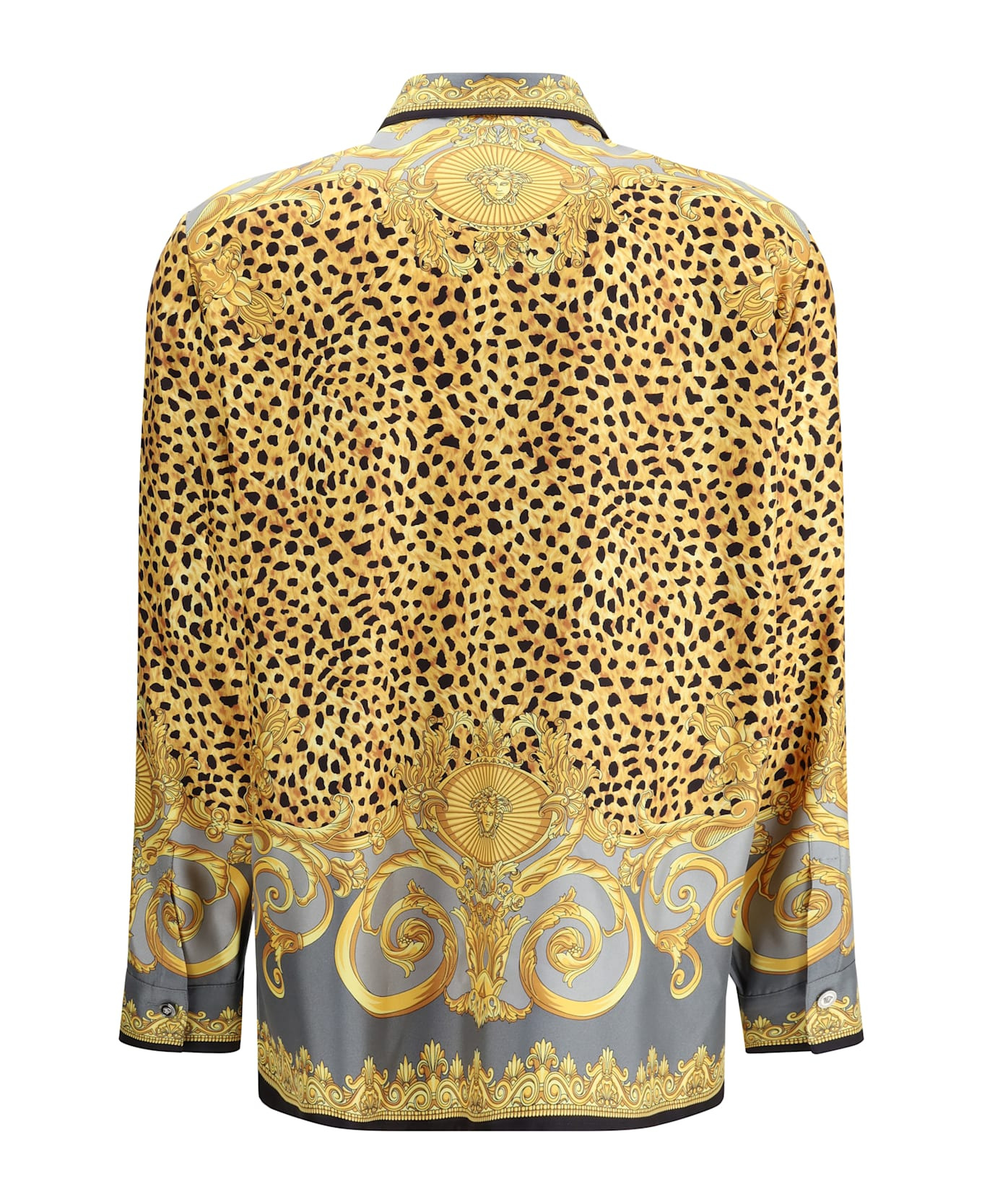 Silk Cheetah Foulard Shirt - 2