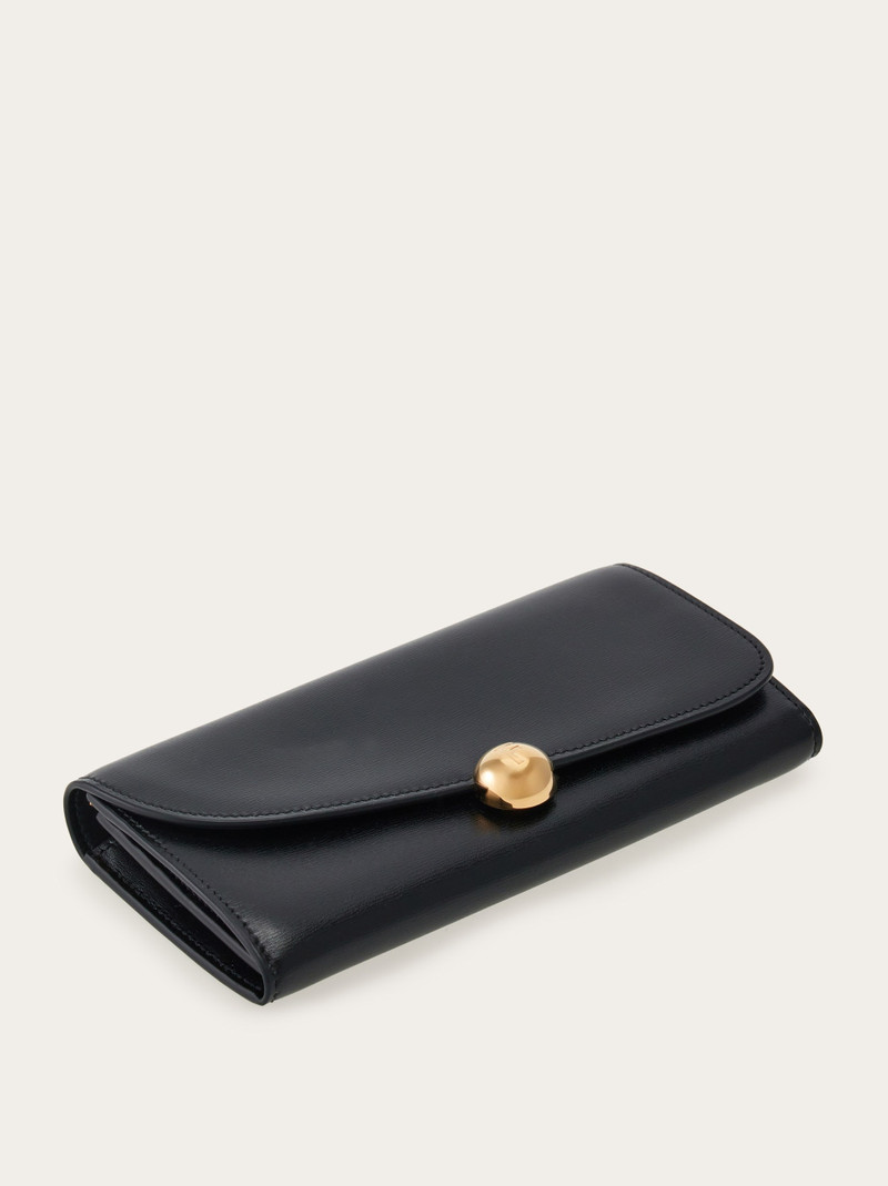 FERRAGAMO Asymmetrical flap wallet outlook