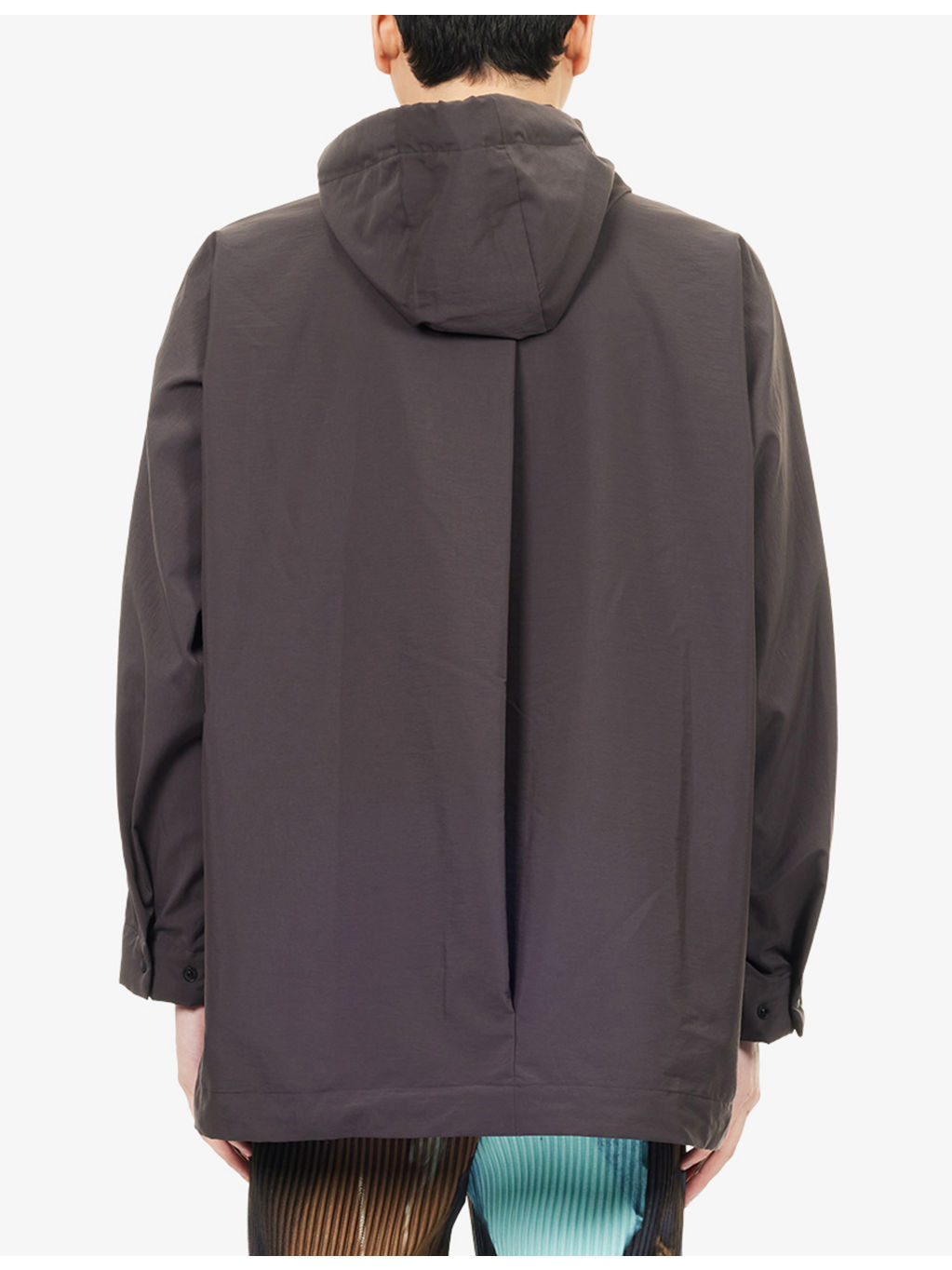 Padded Rim Hooded Woven Shirt - 4