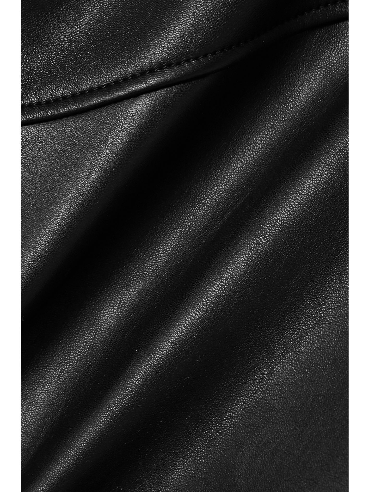 Edie vegan leather leggings Black - 5