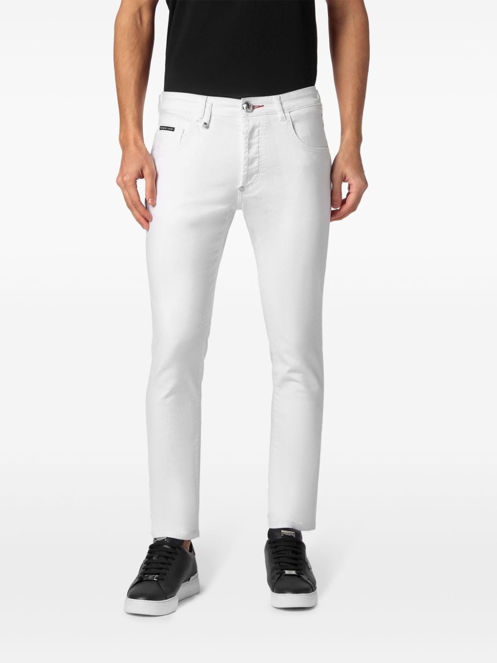 low-rise skinny jeans - 2