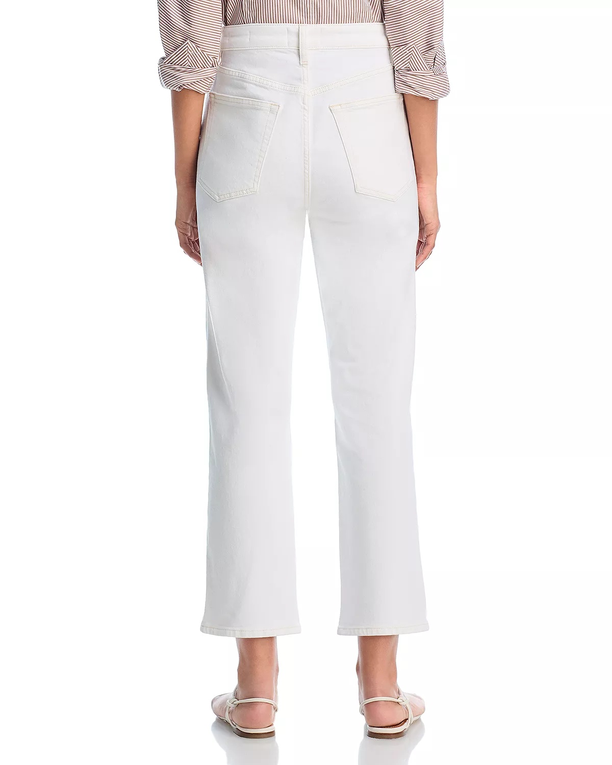 The Ruler High Rise Crop Jeans in Au Natural Clean - 3