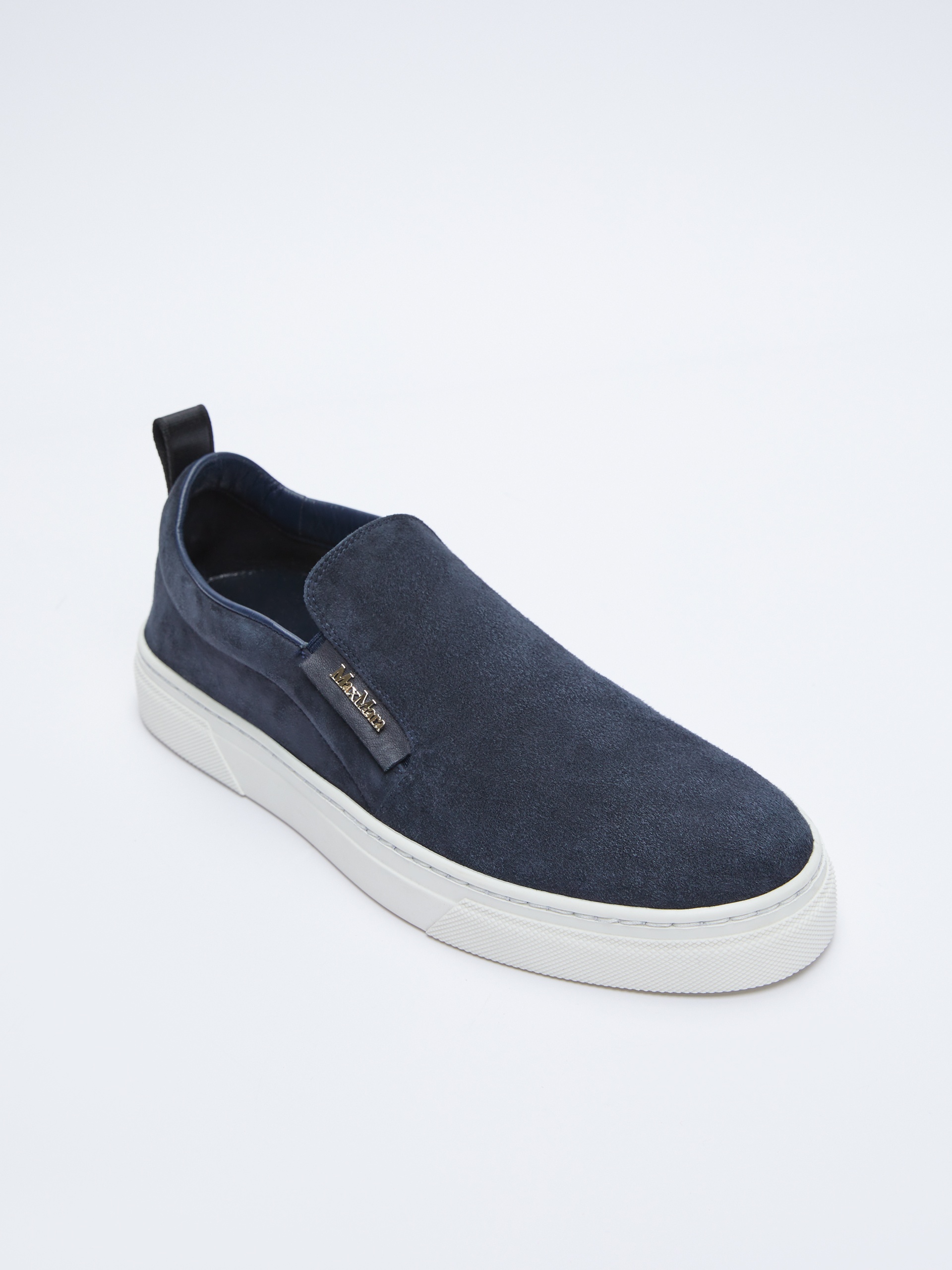 TIA Suede slip-ons - 4