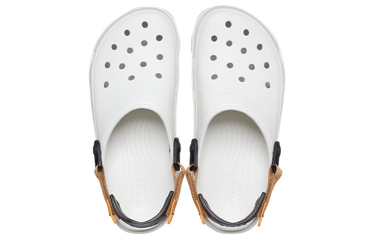 Crocs Classic Clog Beach Unisex White Sandals 206340-94S - 5