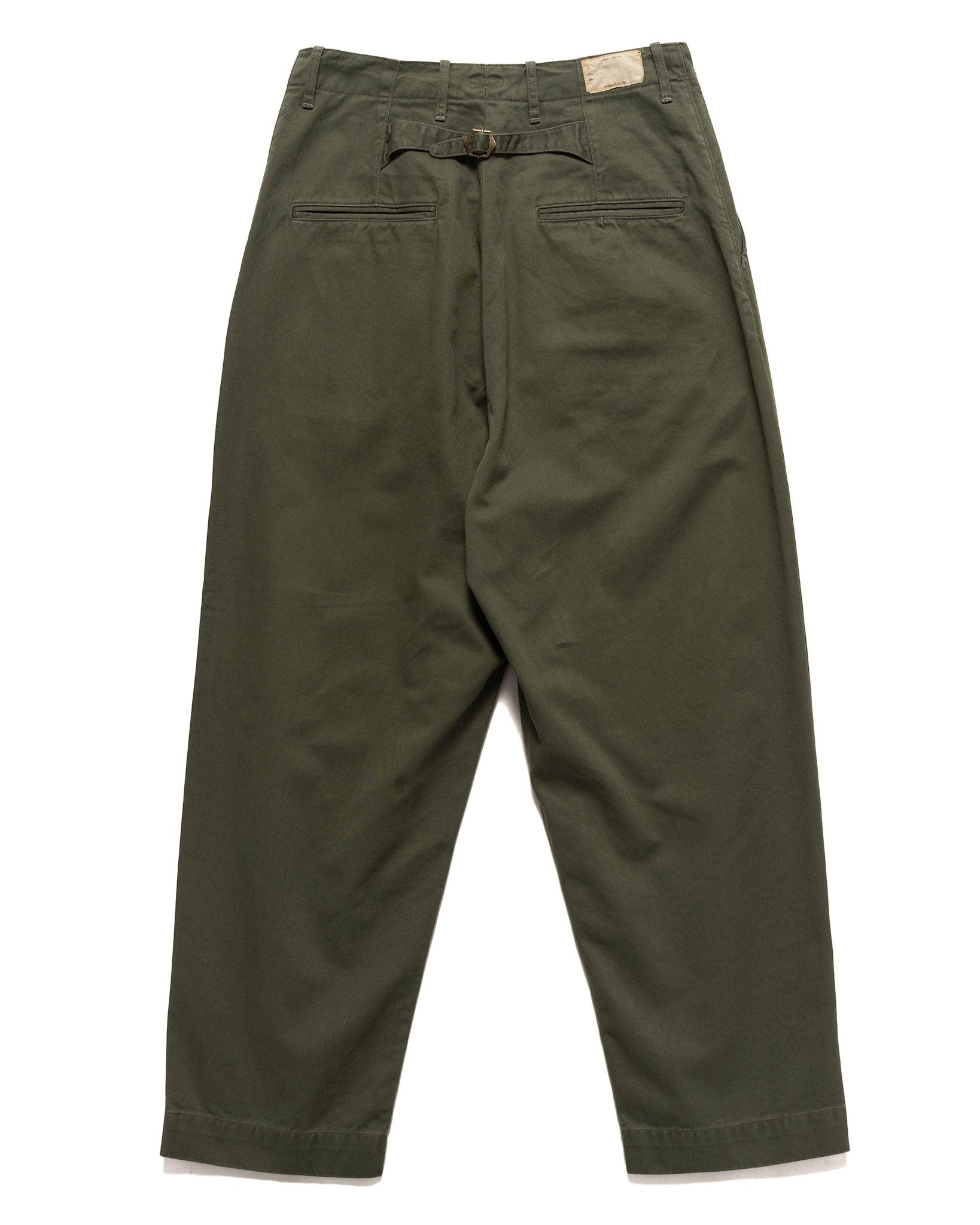 Chino High Waist NIME Pants Khaki - 5
