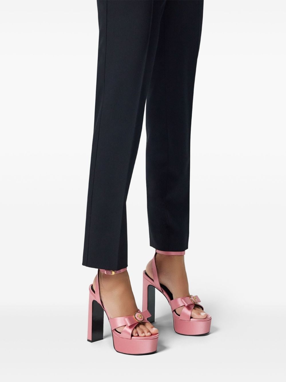 140mm Gianni Ribbon sandals - 4