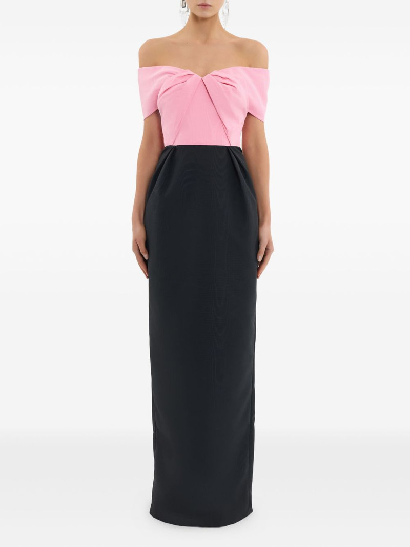 REBECCA VALLANCE Amaro off-shoulder maxi dress outlook