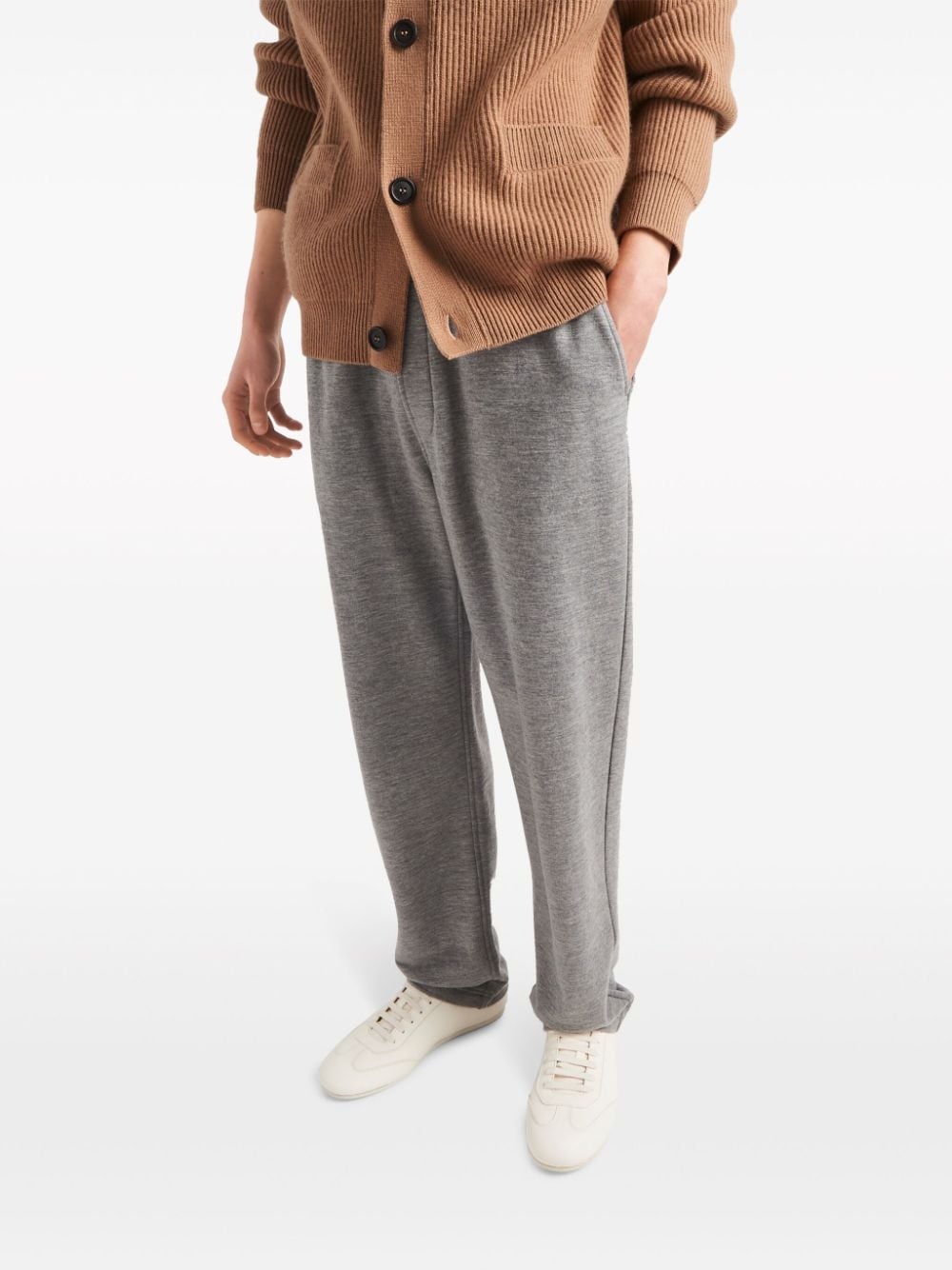 cotton track pants - 4
