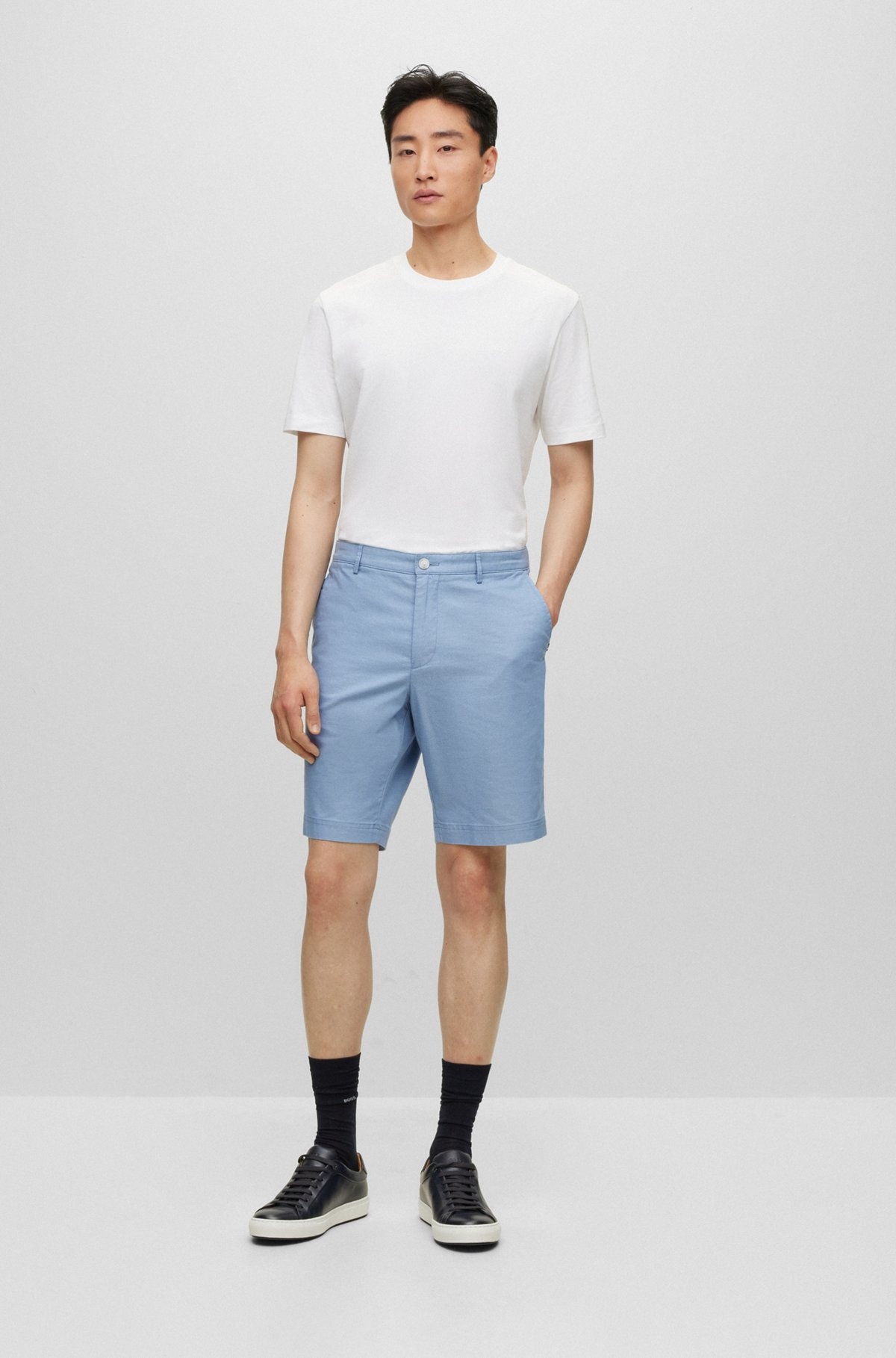 SLIM-FIT SHORTS - 3