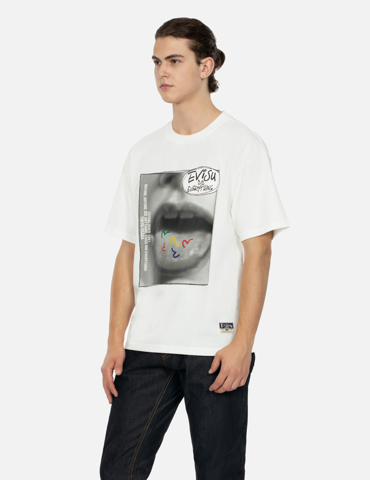 VINTAGE IMAGE PRINT RELAX FIT T-SHIRT - 7