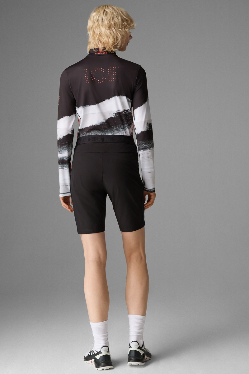 Afra functional shorts in Black 3