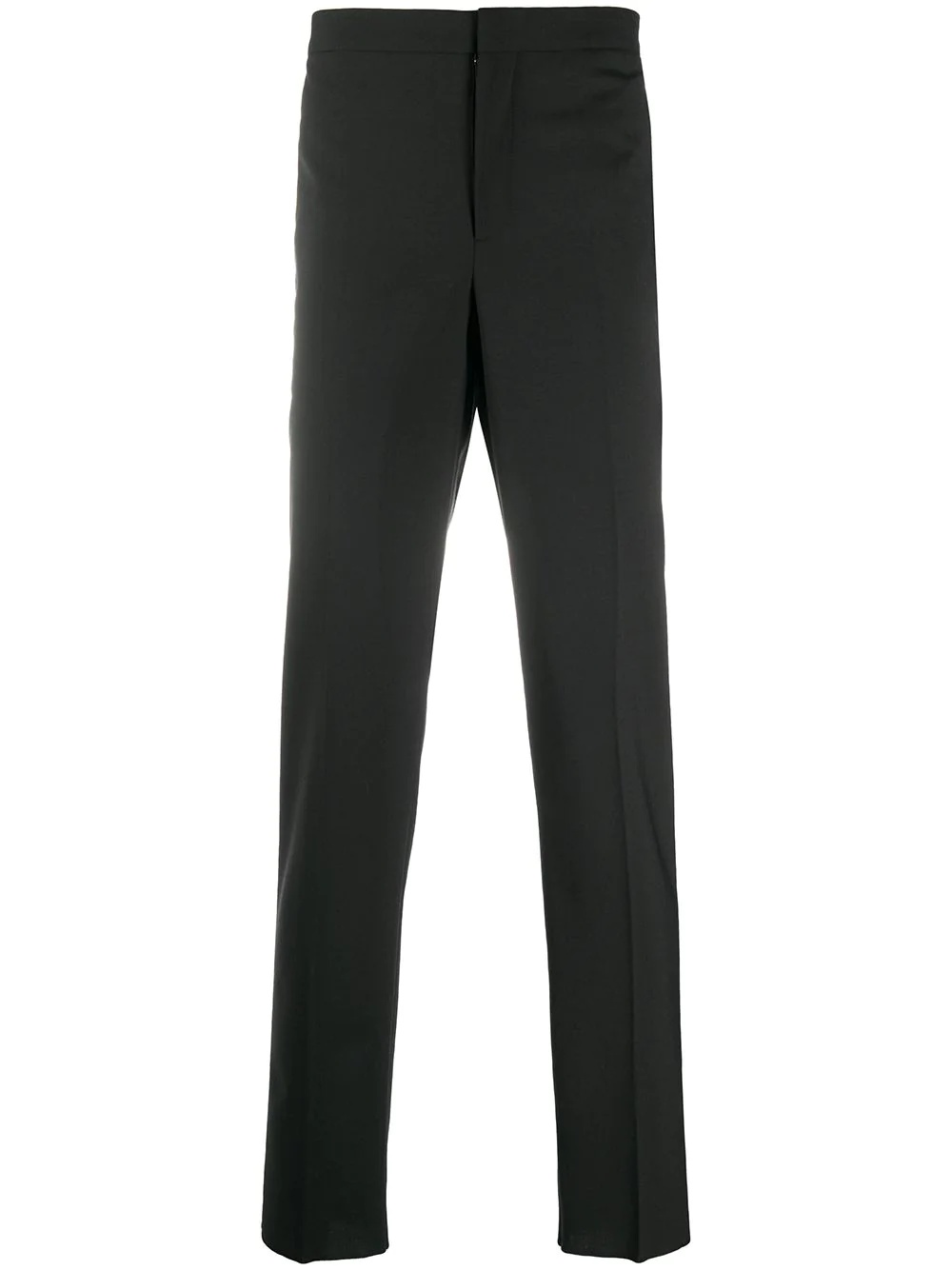 slim-fit tailored trousers - 1