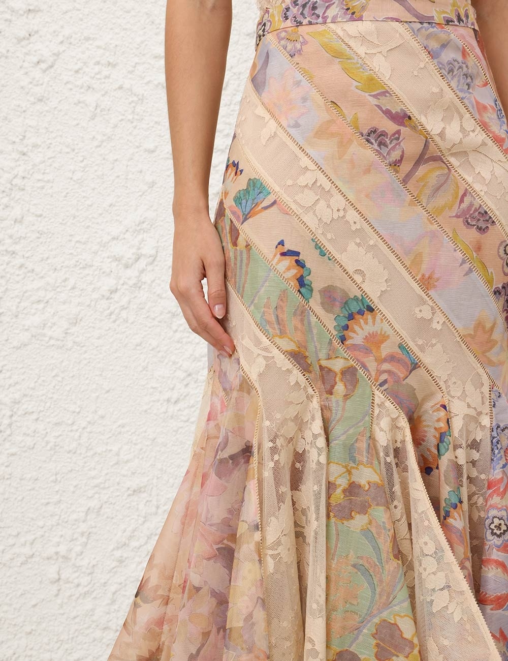 EDEN SPLICED MAXI SKIRT - 5