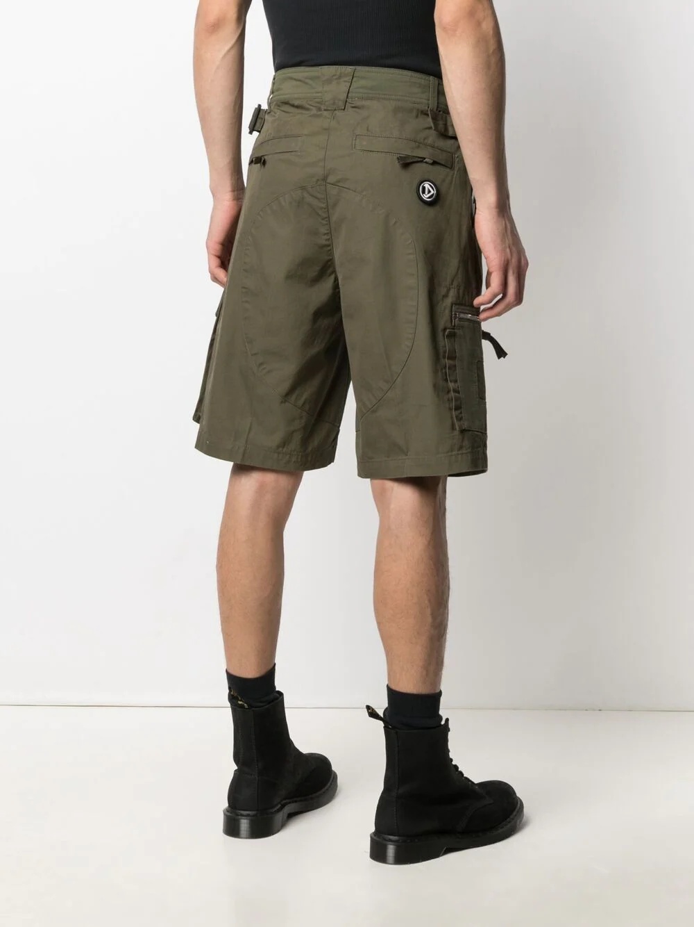 P-Cyan-Short cargo shorts - 4