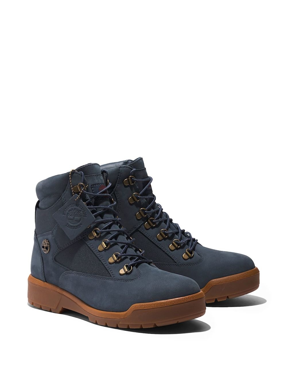 6 Inch Waterproof Field "Dark Blue Nubuck" boots - 2