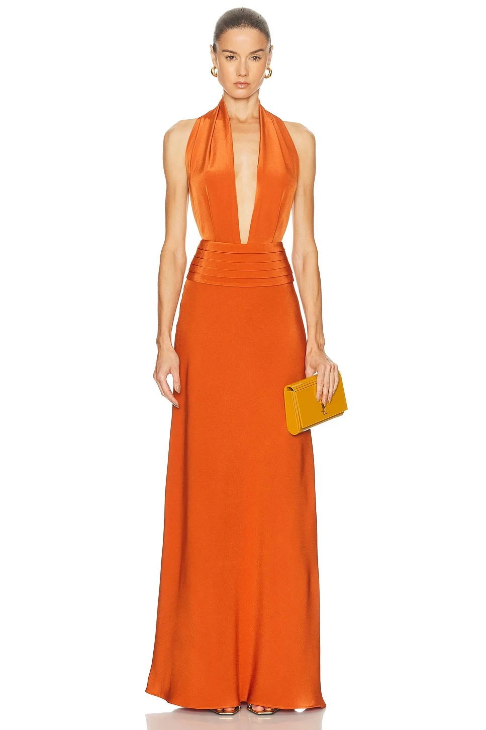 Tina V Neck Dress - 1
