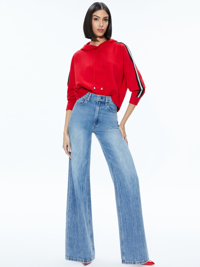 Alice + Olivia KATERINE OVERSIZED HOODIE outlook