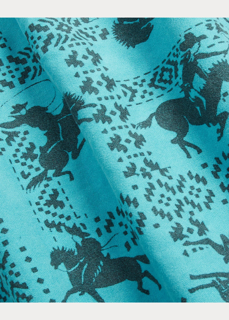 Western-Print Moleskin Workshirt 5