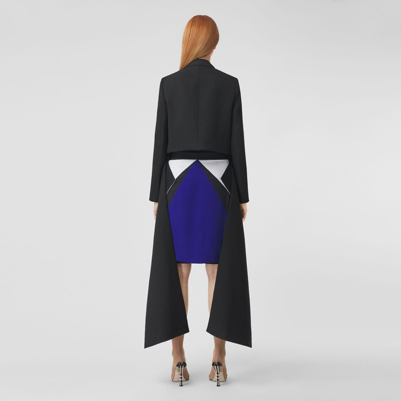 분류되지 않음 패널 세부사항 모직 Tailored 재킷 4