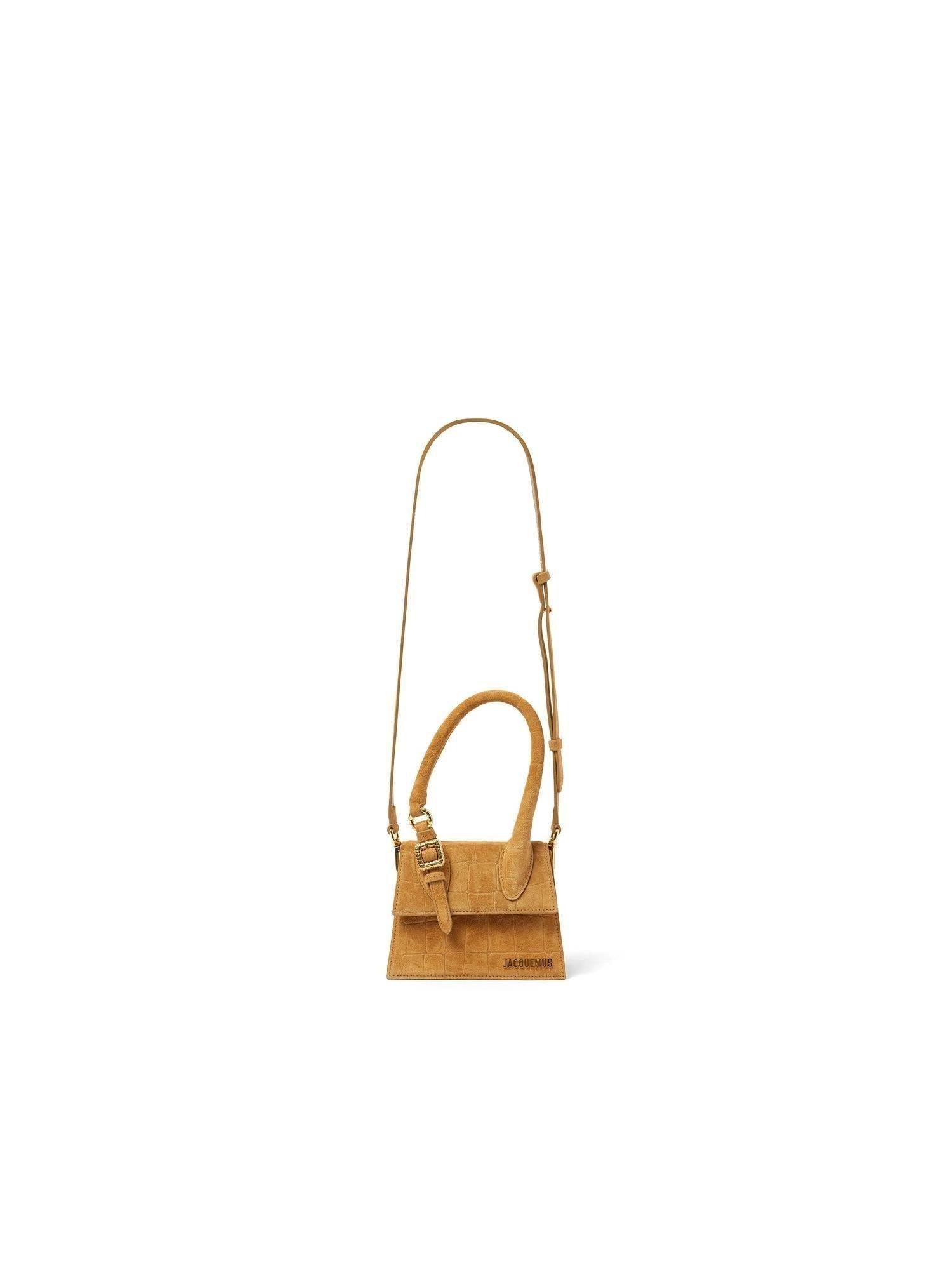 Le Chiquito Moyen Boucle in Camel - 5