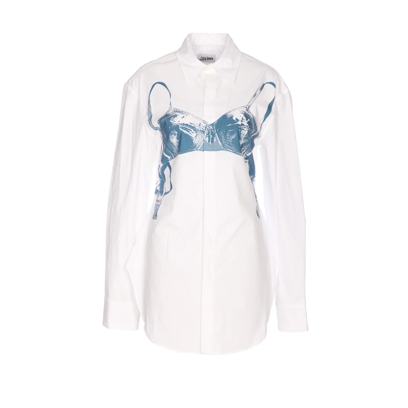 Jean Paul Gaultier Women Scanned Bra Shirt - 1