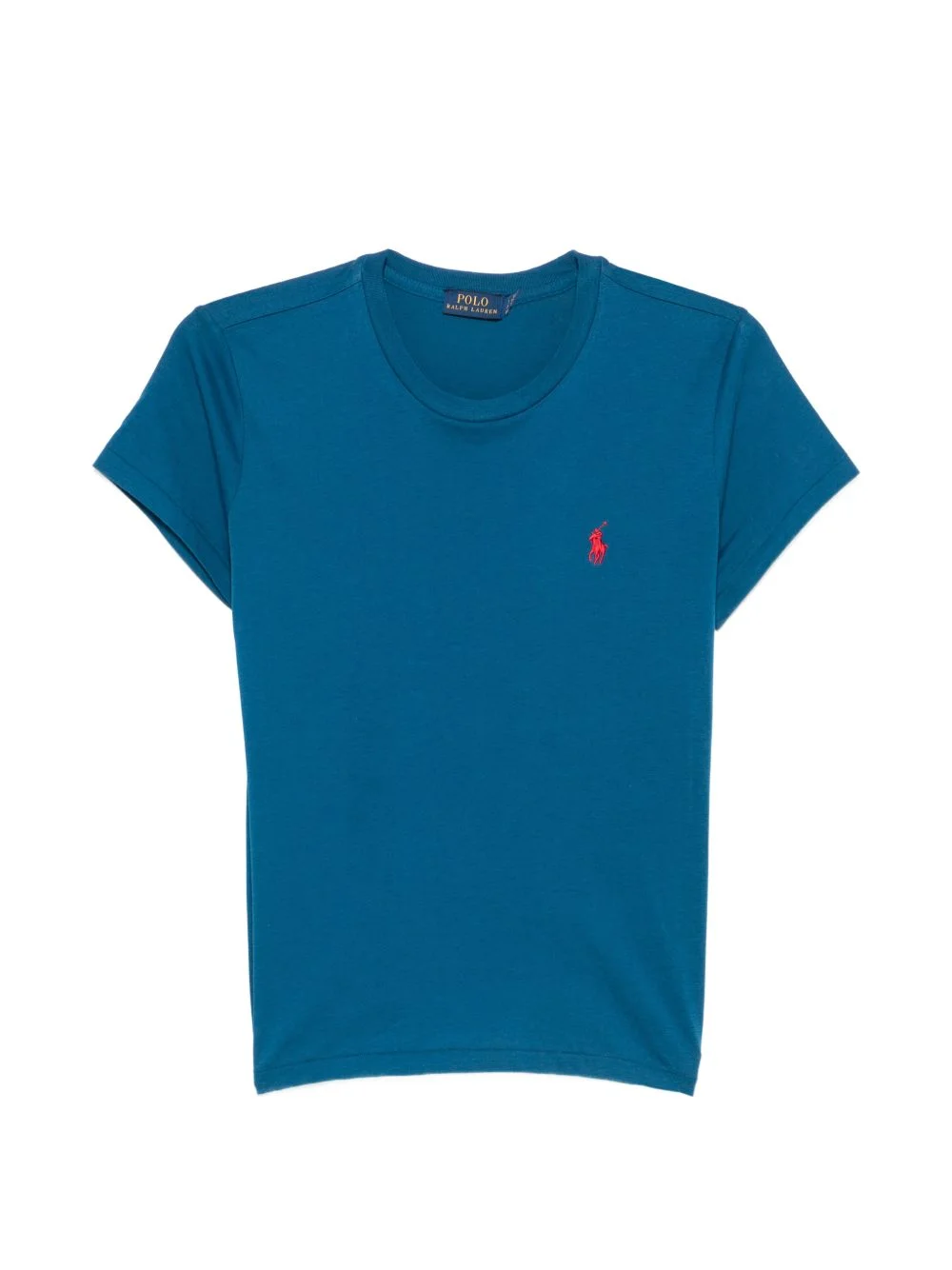 logo-embroidered T-shirt - 1