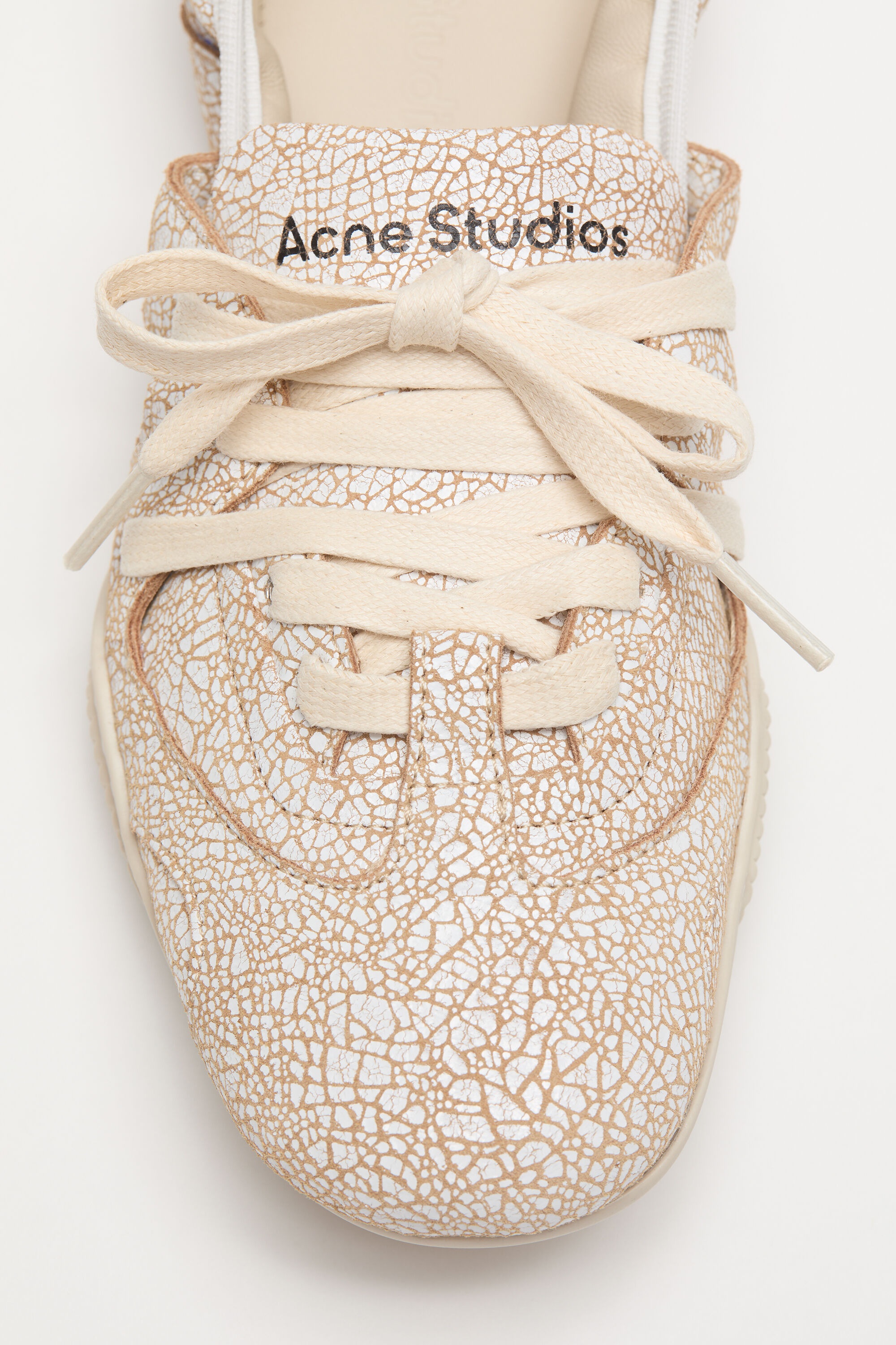Lace-up leather shoes - Off white - 5