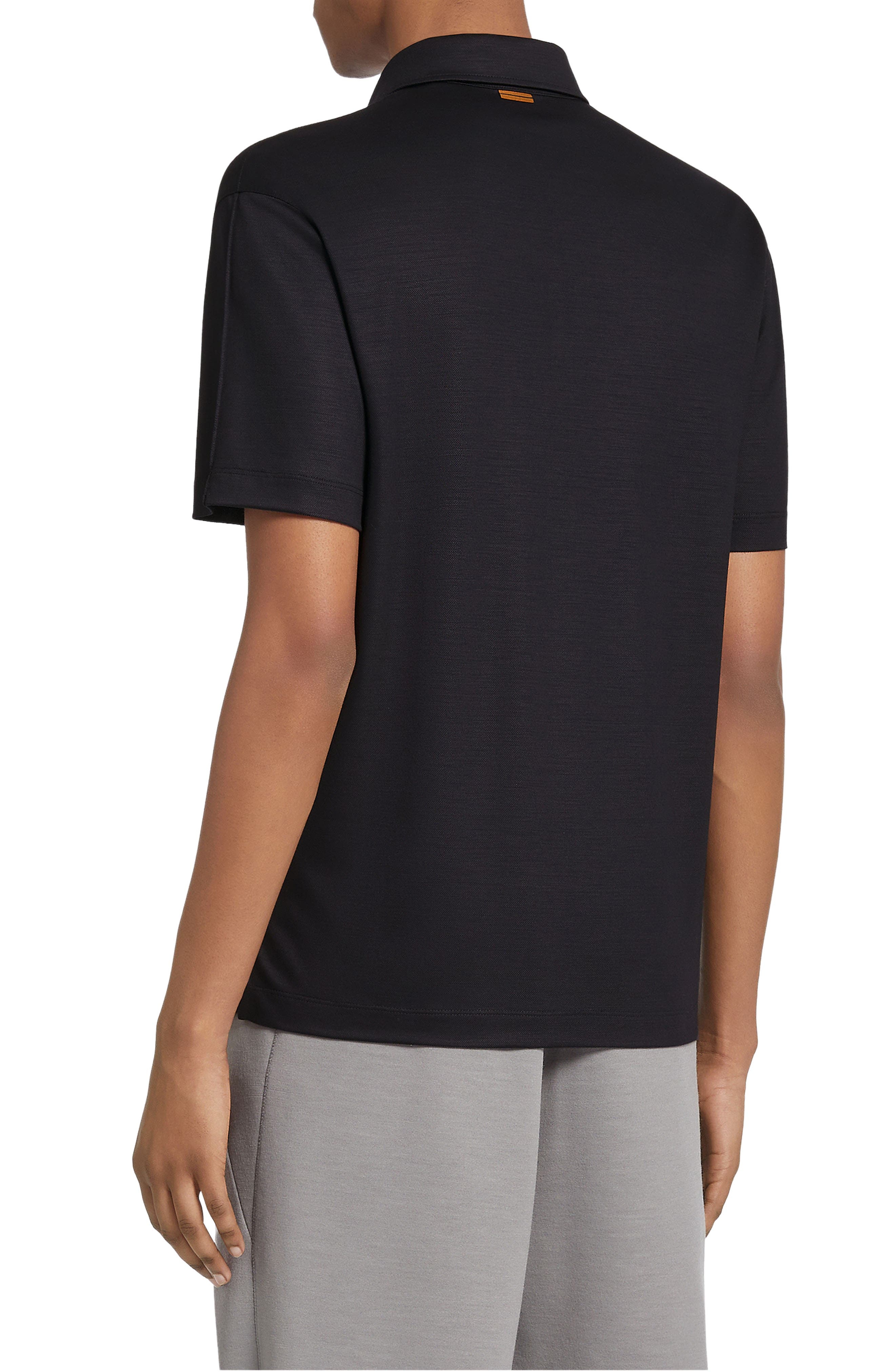 High Performance Wool Polo - 2