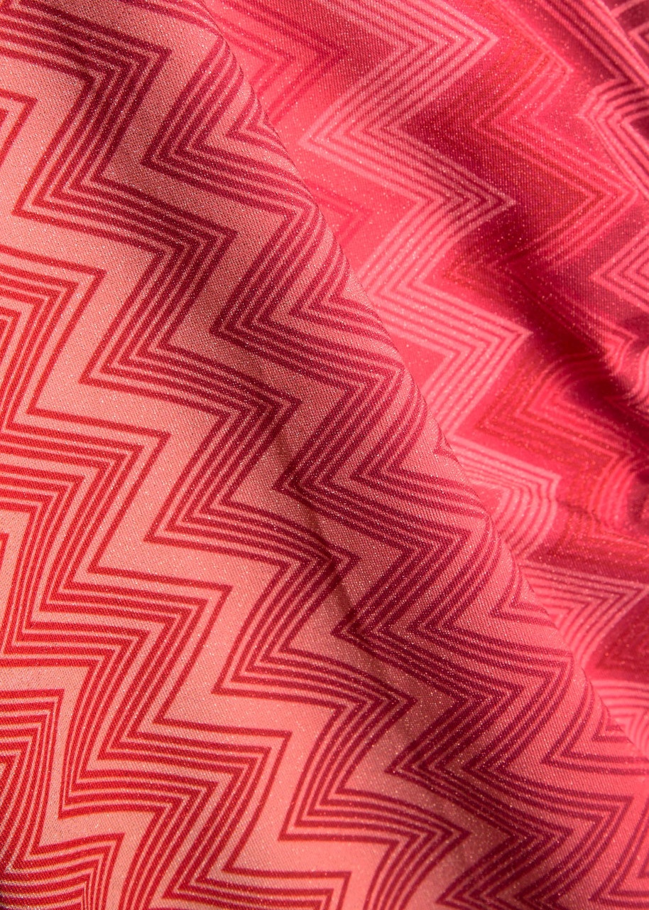 Missoni Zigzag-printed Lamé Maxi Dress - 5
