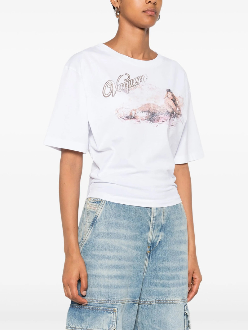 Dsquared2 Graphic-print Cotton Top 5