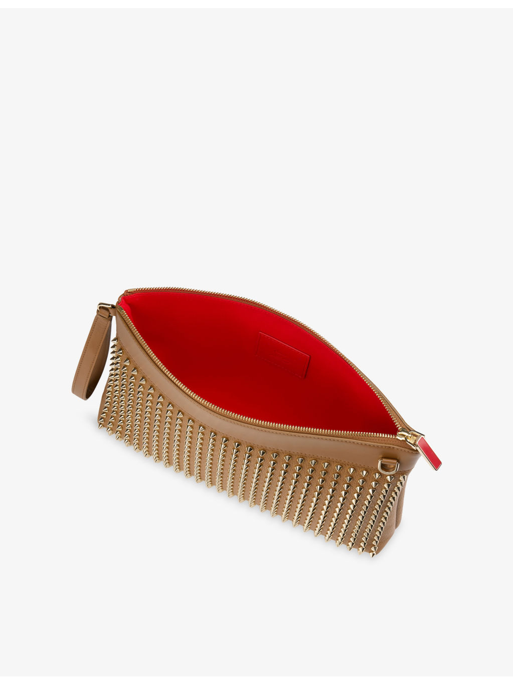 Funky Spike Leather Pouch - 4