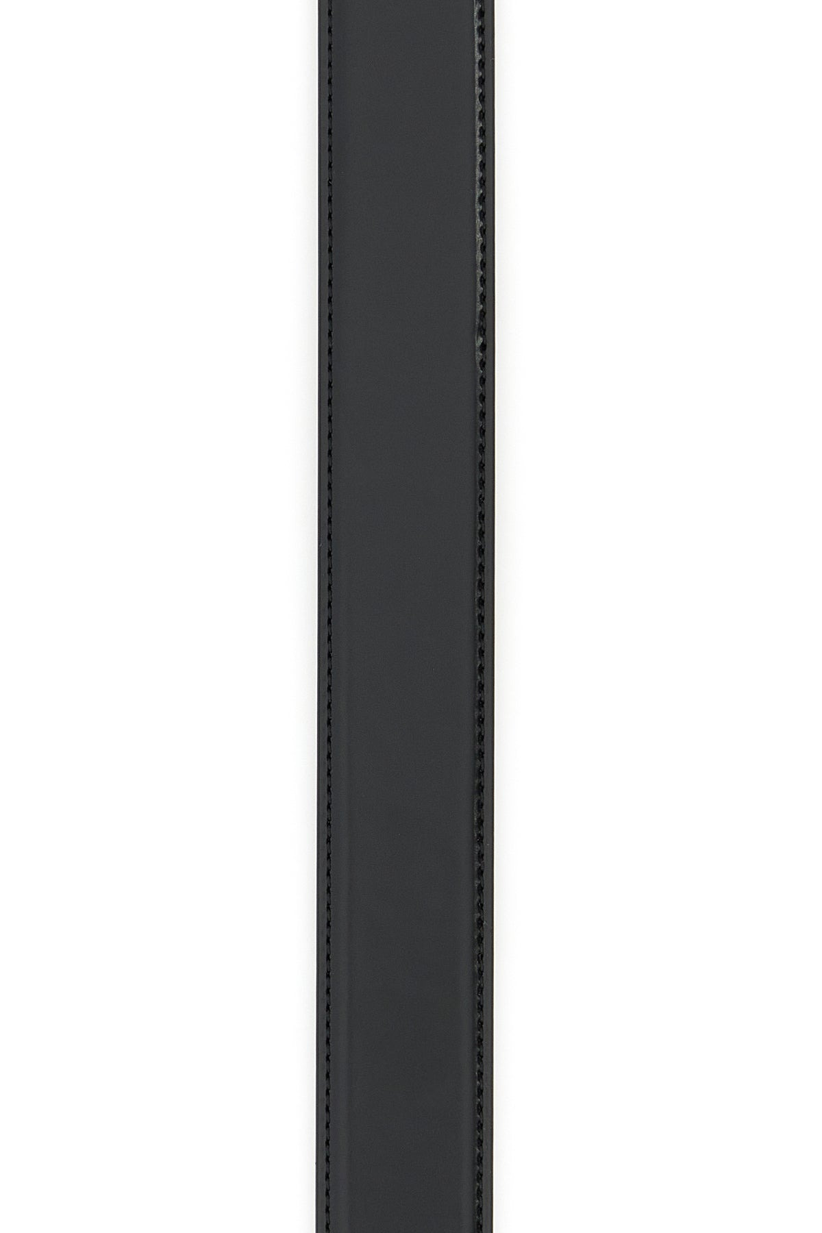 Black leather belt - 3