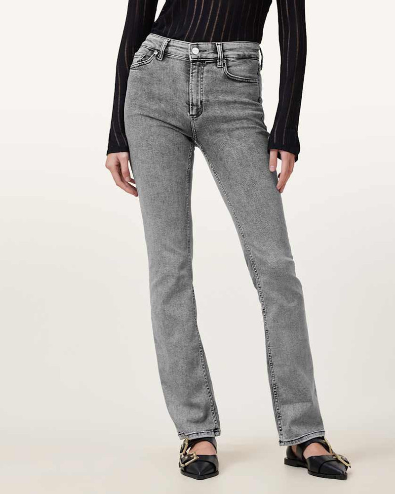 HALDAN SLIM BOOTCUT DENIM JEANS 4