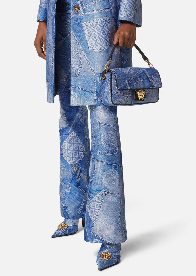 VERSACE Fendace Baguette Shoulder Bag outlook