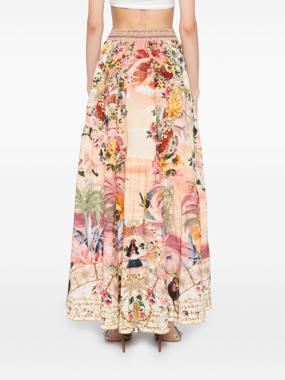 shaped seam skirt - 4