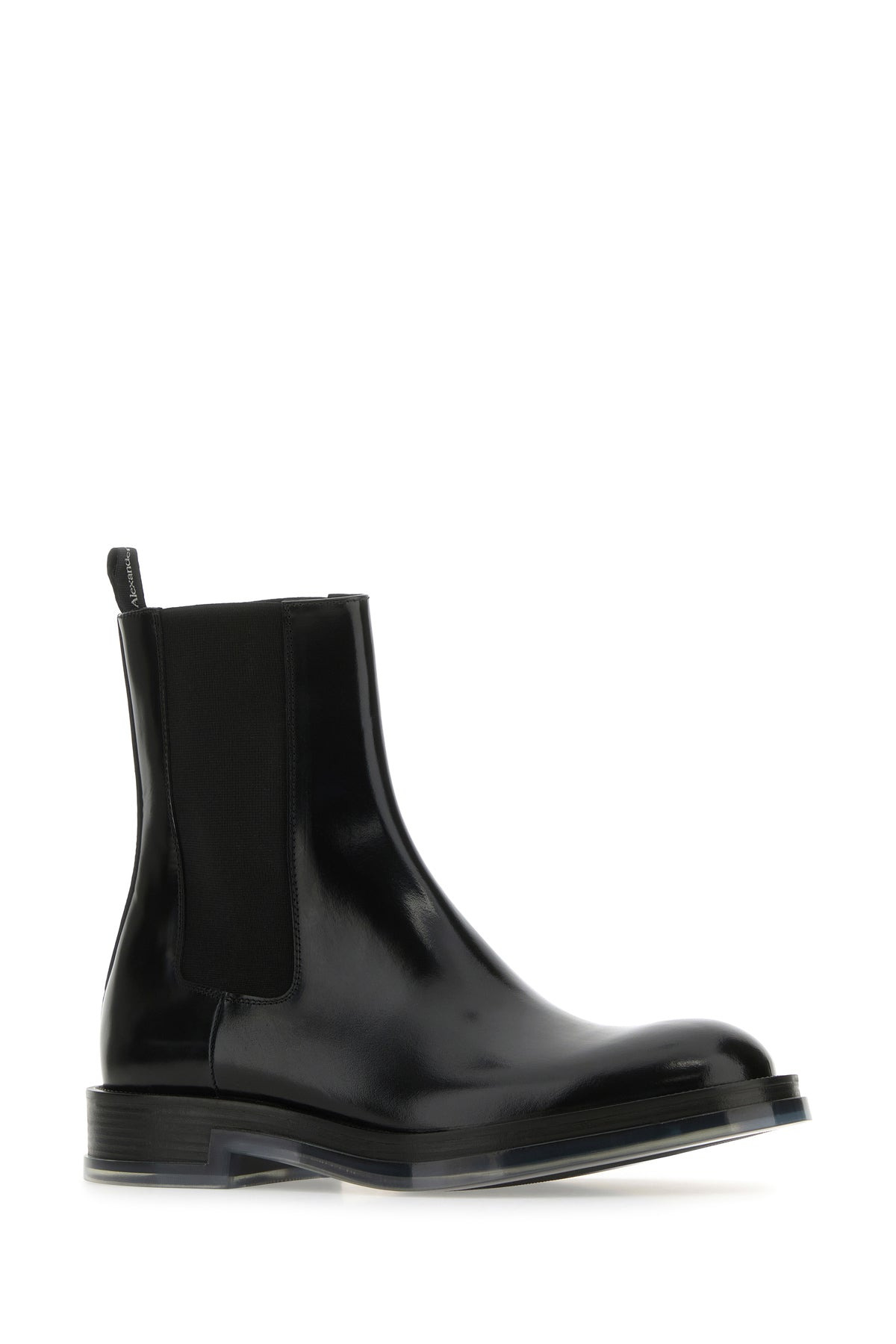 Black leather Chelsea Float ankle boots - 2
