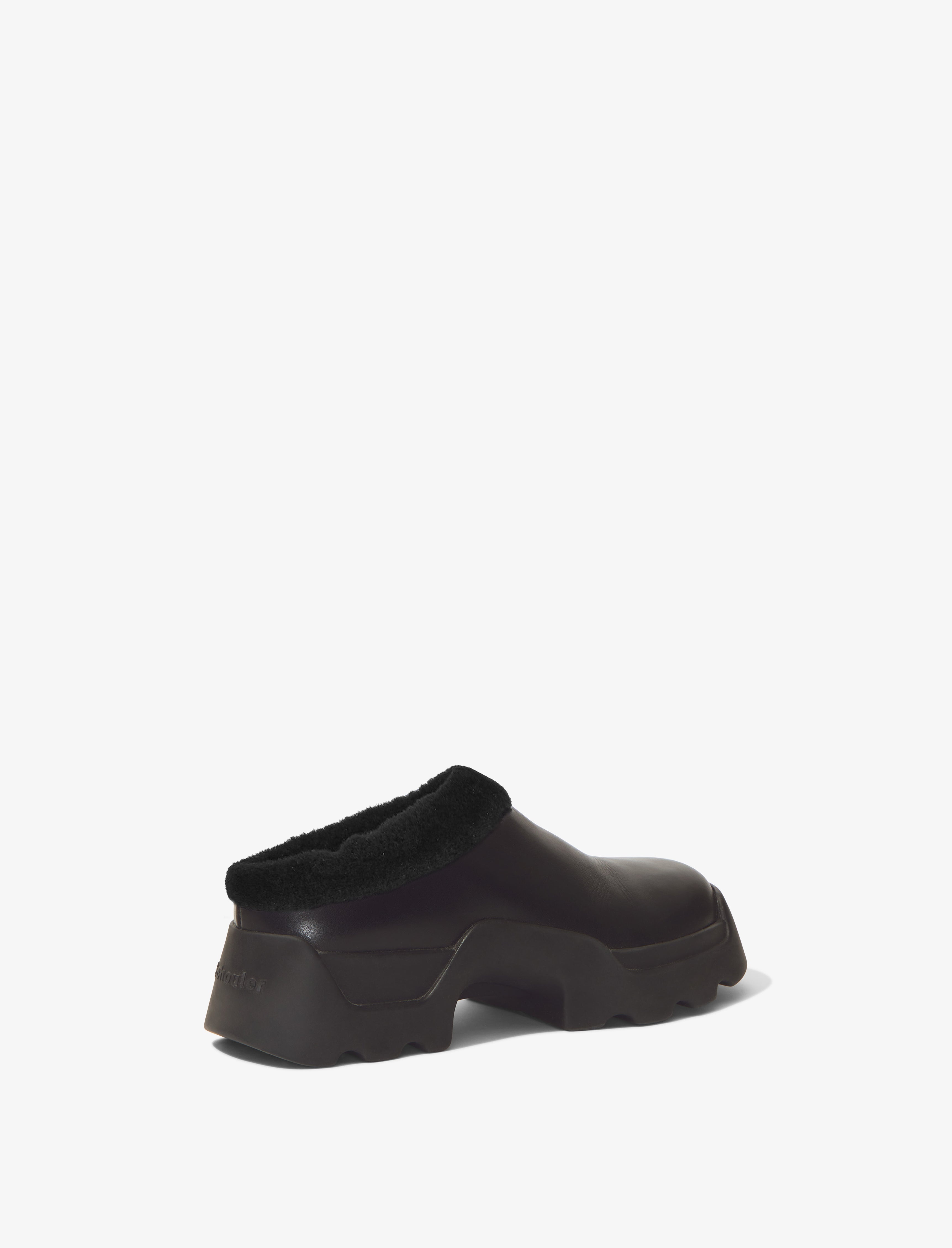 Stomp Shearling Mules - 3