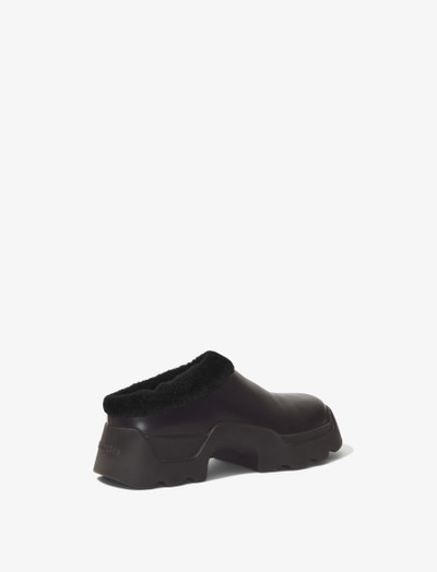 Proenza Schouler Stomp Shearling Mules outlook