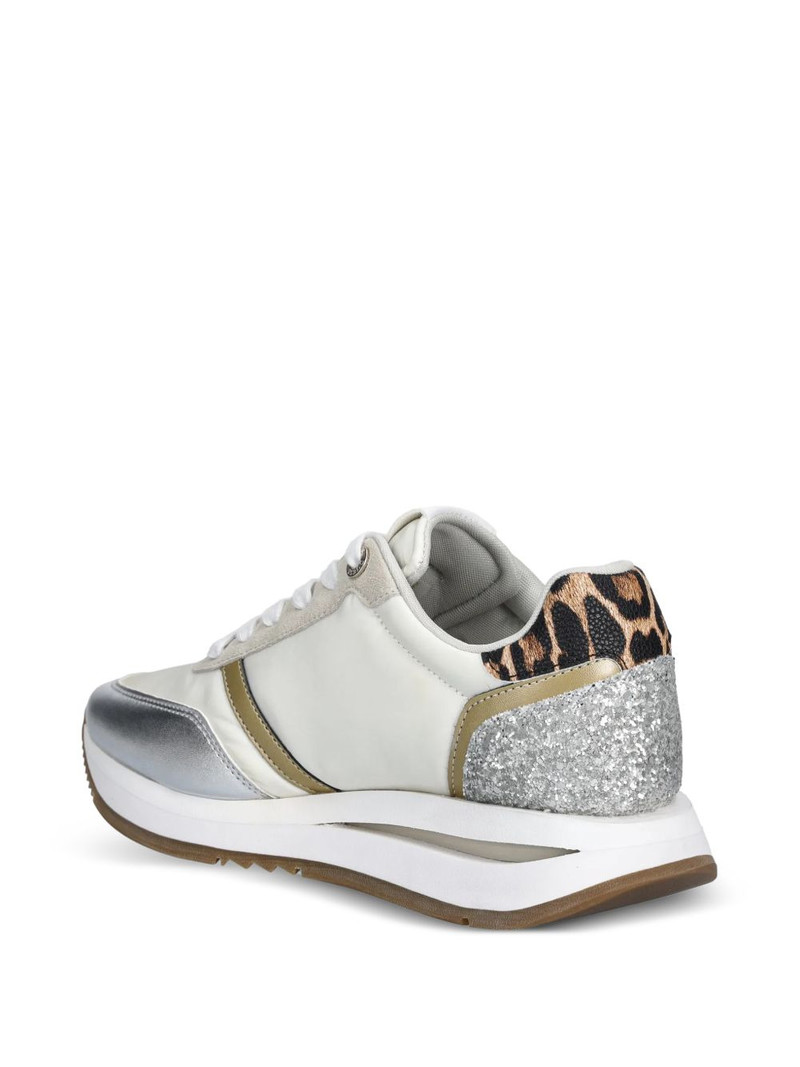 leopard-panel sneakers 3
