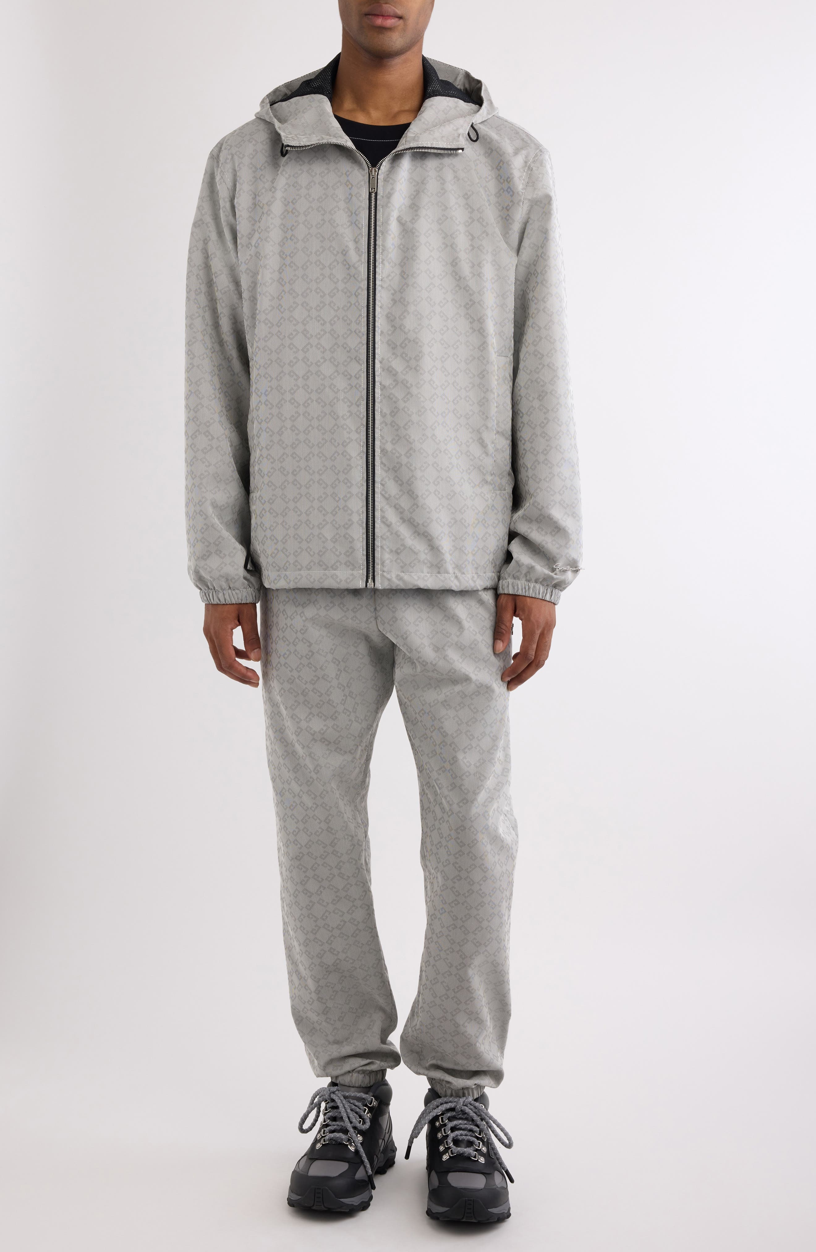 Givenchy Monogram 72 Jacquard Technical Joggers in Black/White at Nordstrom - 2