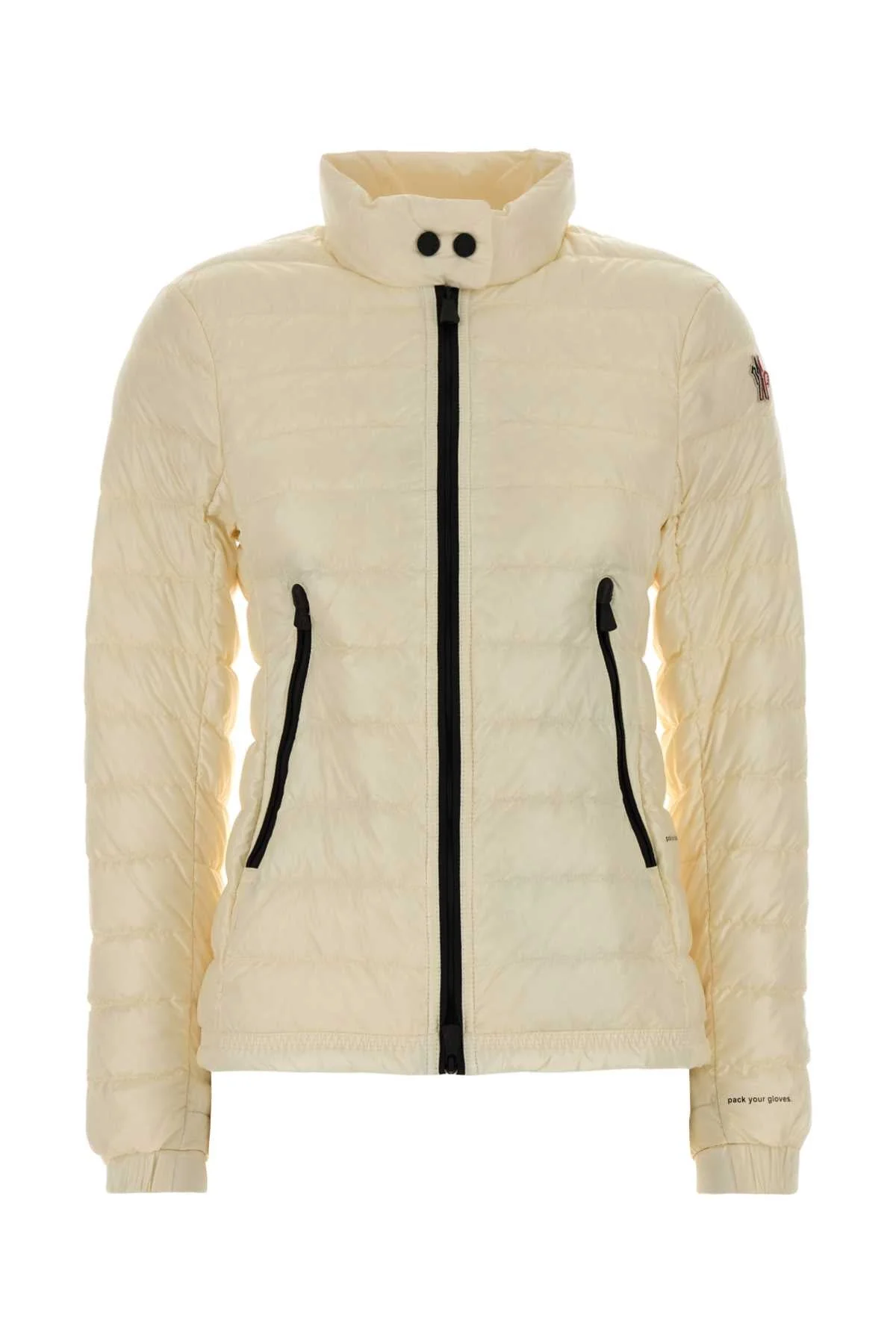 Moncler Grenoble Women Ivory Nylon Walibi Down Jacket - 1