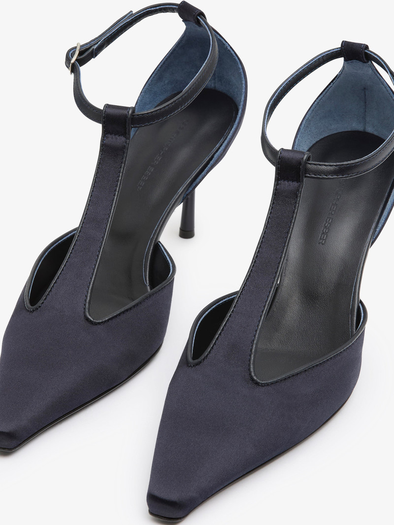 CHRISTOPHER ESBER T-Bar Satin Heel outlook