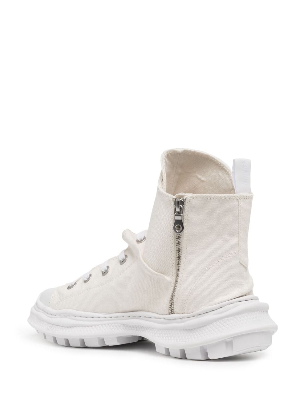 zip-up high-top sneakers - 3